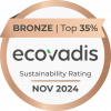 Ecovadis Bronze medal 1122024 ID 4