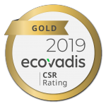 EcoVadis Gold logo csr